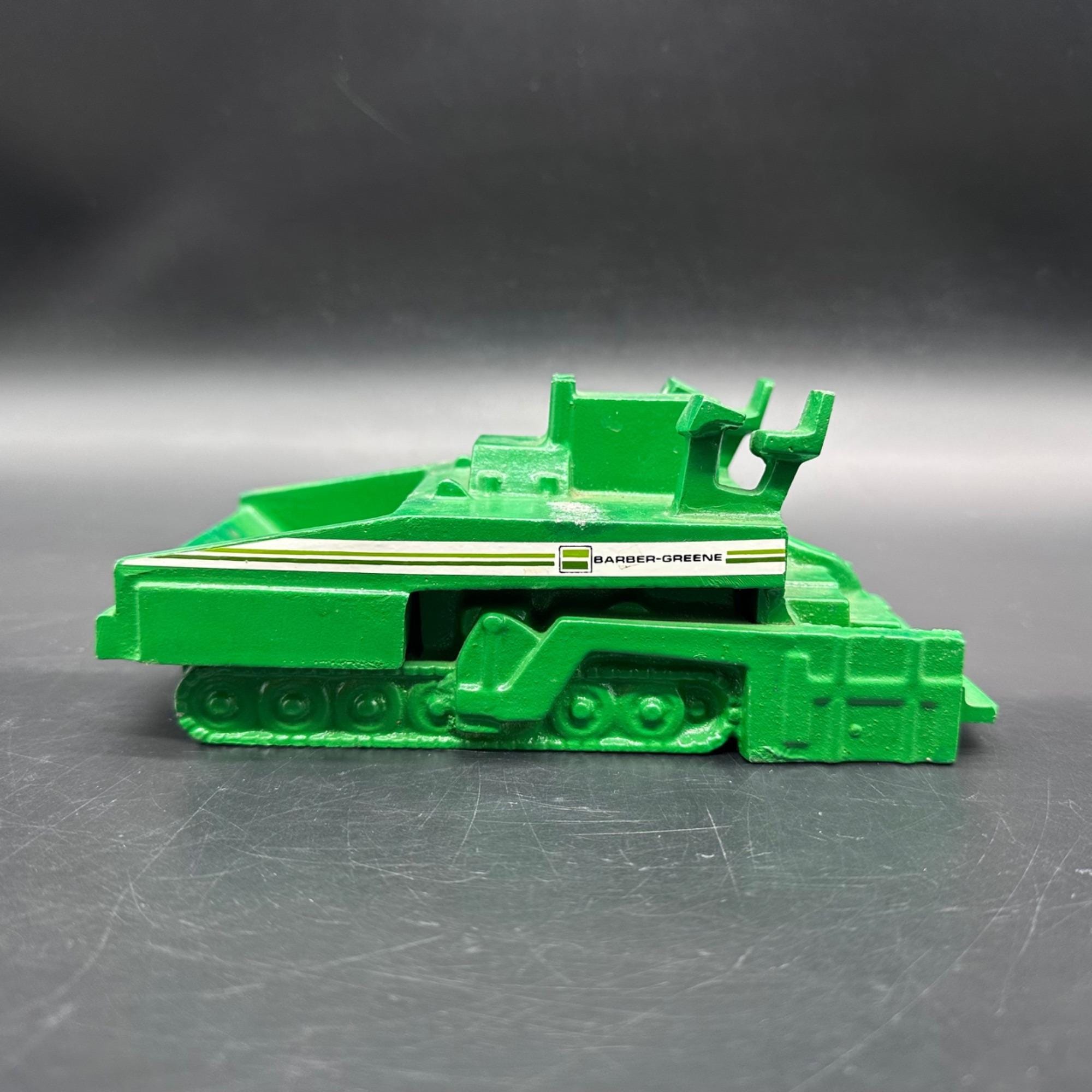 ジョルジオブラット　スターバーキン　グリーン Vintage Diecast Barber Greene Road Paver Toy Hanson Model Promo