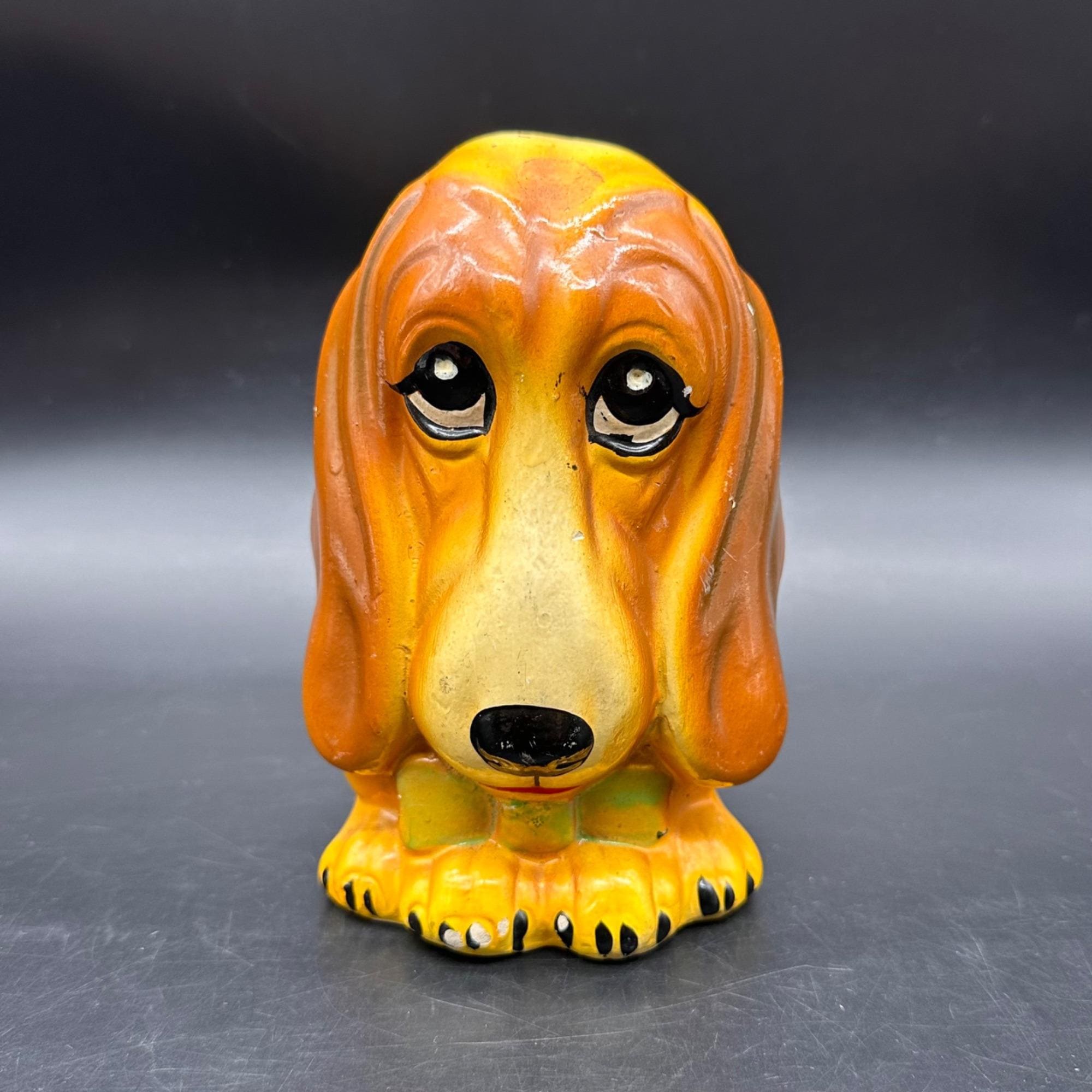 1970s Dog Coin Bank - Etsy