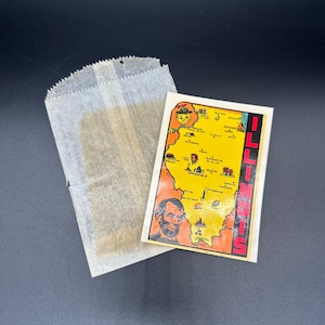 Vintage 1970er Jahre Illinois Souvenir Aufkleber Land von Lincoln