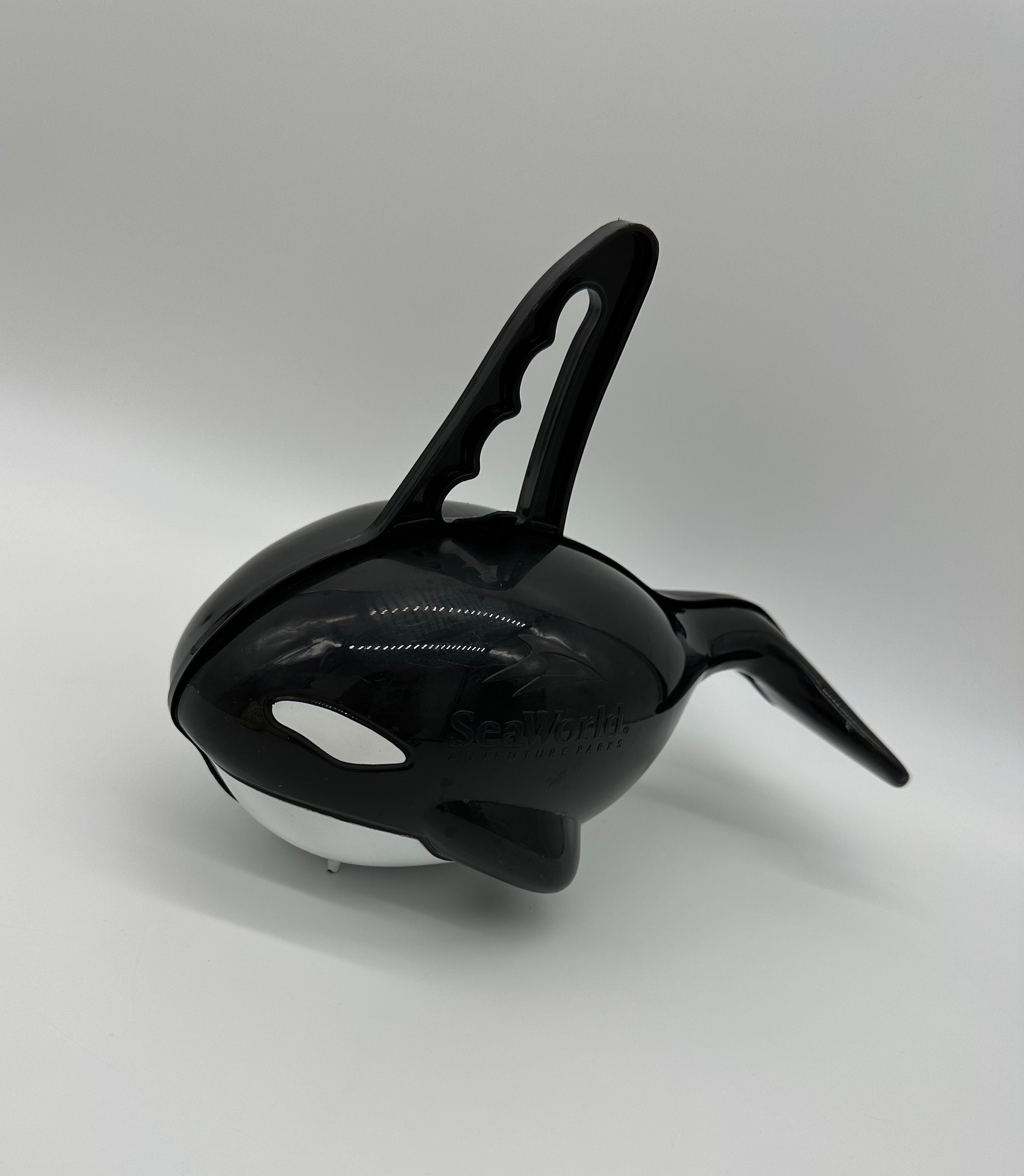 Vintage Sea World Shamu Lunch Box Tote Killer Whale Souvenir