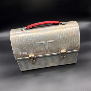 Vintage lunch box metal - Etsy 日本