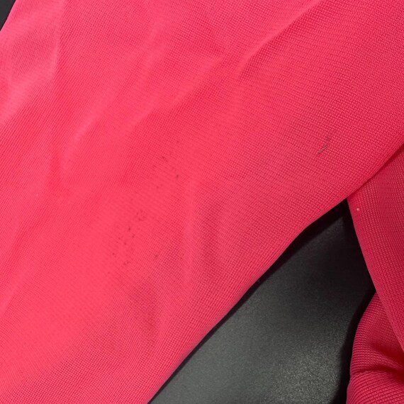 Vintage Robe Duster Housecoat Pink 1980s Floral B… - image 8