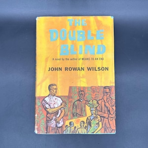 Vintage Book The Double Blind John Rowan Wilson Hardcover 1960 Novel Book Club Edition