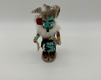 Kachina Doll Native American Morning Singer Signed BC Figurine