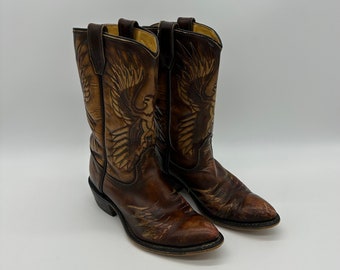 Vintage Western Boots, Zodiac Brand | 6M Womens | Soft Suede