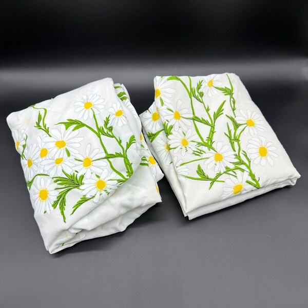 Twin Yellow Sheets Etsy