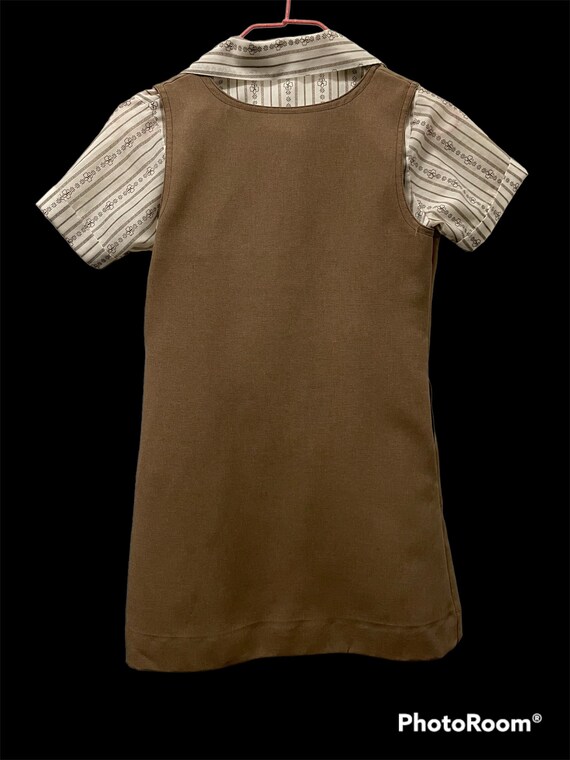 Vintage Girl Scouts Uniform Dress Shirt Official 10/12 Gem