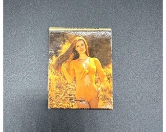 Vintage Matchbook Cover Pinup Girl Swingers Adult Book Store Redhead Advertising