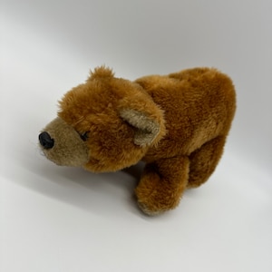 Vintage Brown Bear California Stuffed Toys Plush Stuffed Animal Teddy