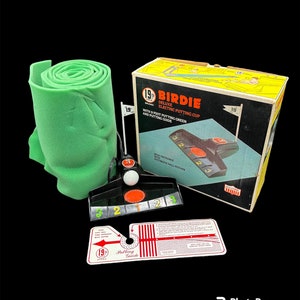 Vintage Golf Putting Green 19 Loch 1986 Birdie Hole Electric Putting Cup Indoor