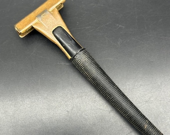 Schick Ever Sharp Razor, Vintage Gold Injector Safety Razor With
