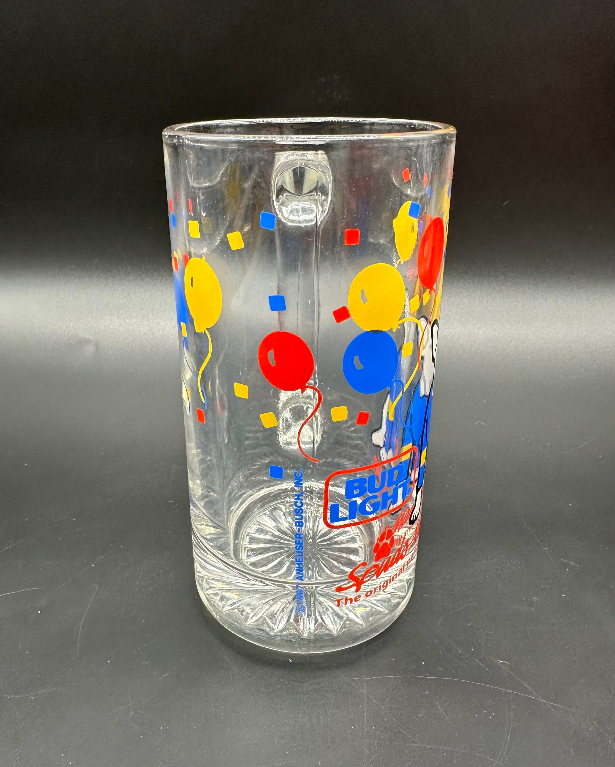 Vintage Beer Mug Stein Spuds Mackenzie Bud Light Party Vintage Beer Mug Stein Spuds Mackenzie Bud Light Party