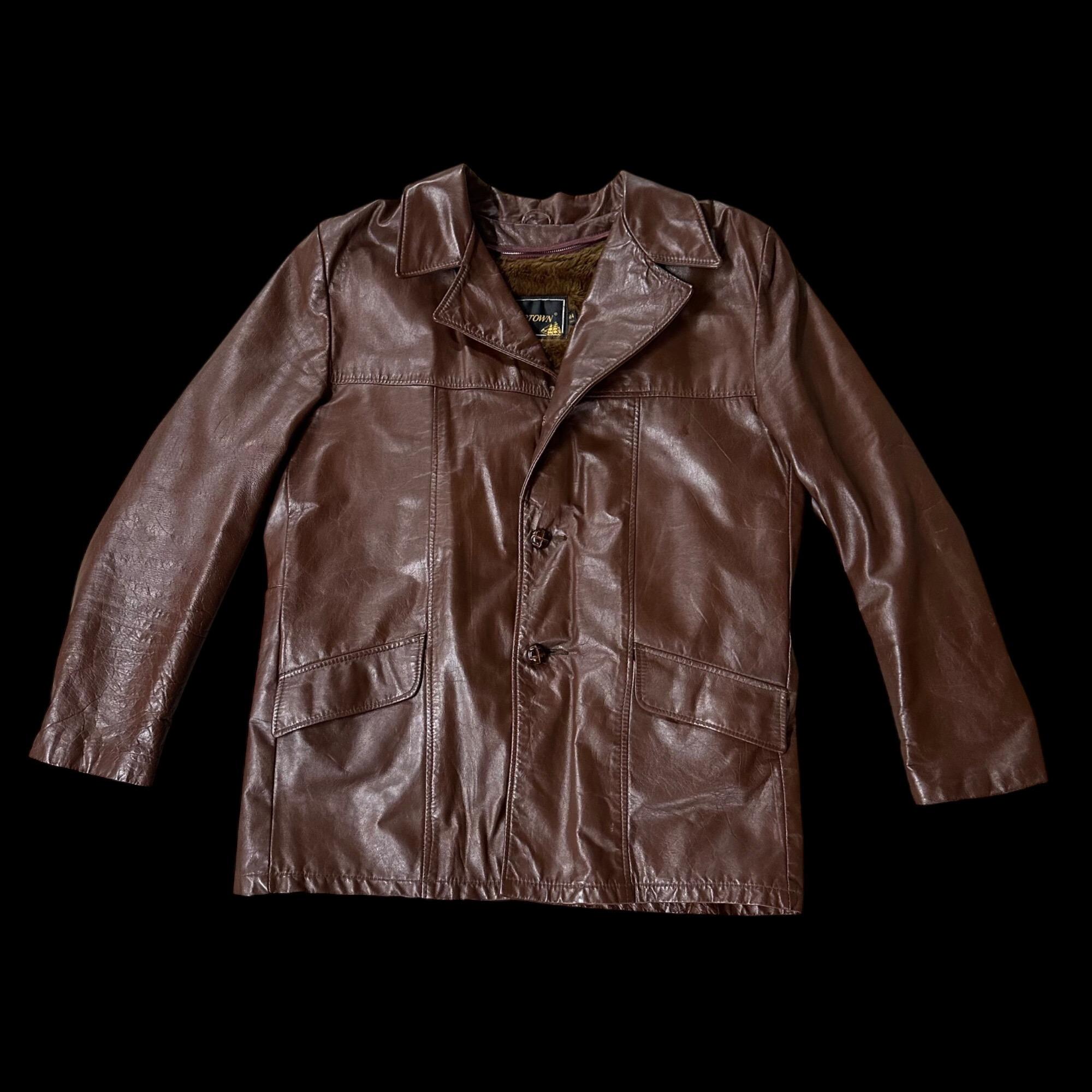 ジャケット・アウター 70s archive nappa leather jacket vintage Ultra Rare Vintage 70s Scandinavian Type Ranger Style Motorcycle