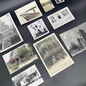 Vintage Architecture Photos Churches Bridges Buildings Retro Photography Lot of 10