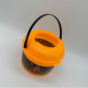 Vintage Halloween Mcdonalds Boo Bucket Happy Meal 1999 Grimace Pumpkin Fall Decor AS IS