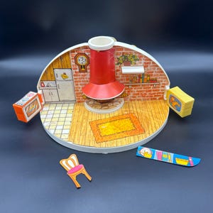 ヴィンテージ 1980 ニッカボッカー モペット シークレット ドールハウス レトロ キッチュ おもちゃ 現状渡し