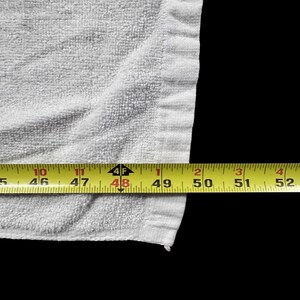 Vintage Ron Jon Surf Shop Beach Towel 1980s Red Black Surfer Advertising READ afbeelding 9