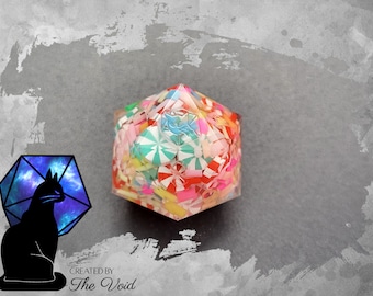 Candy Shop D20 Dice Set: Handmade Polyhedral DND Dice