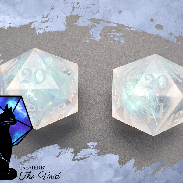 2 OR 4 Spindown / Life Counter D20 Set | Snowball