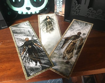 Mistborn Bookmarks: Kelsier, Vin, Sazed