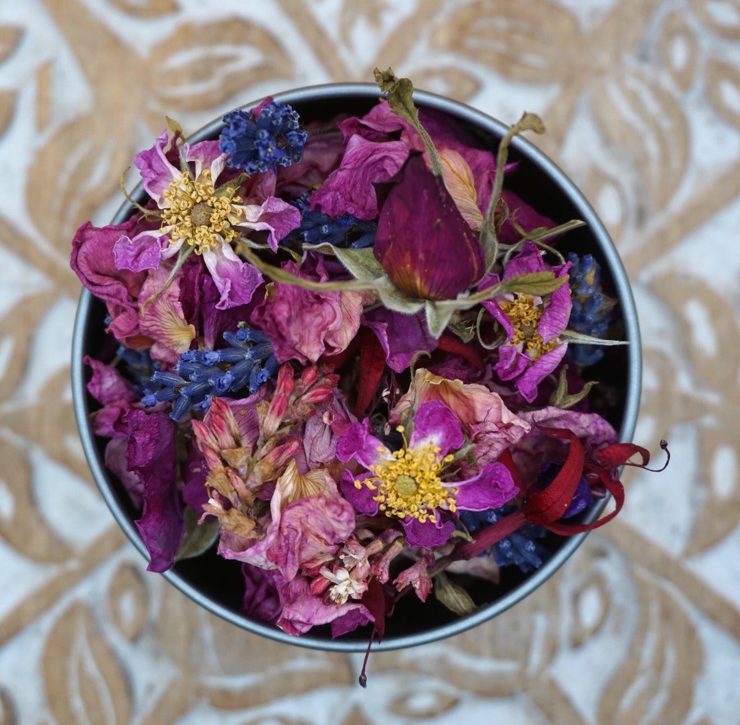 Edible Potpourri Dried Edible Flowers Cake Decorating & Cocktail Garnish 10 Grams Etsy