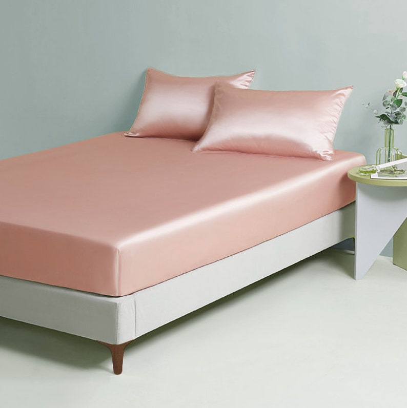 MurakiHome Mulberry Silk Bed Sheet - Thumbnail 5