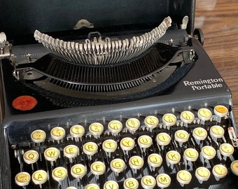 アンティーク レミントン タイプライター モデル No.5 大英帝国 1930