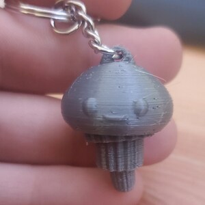 Jellyfish Articulated Keychain | Zou3d Jellyfish Keychain | 3d Printed Keychain