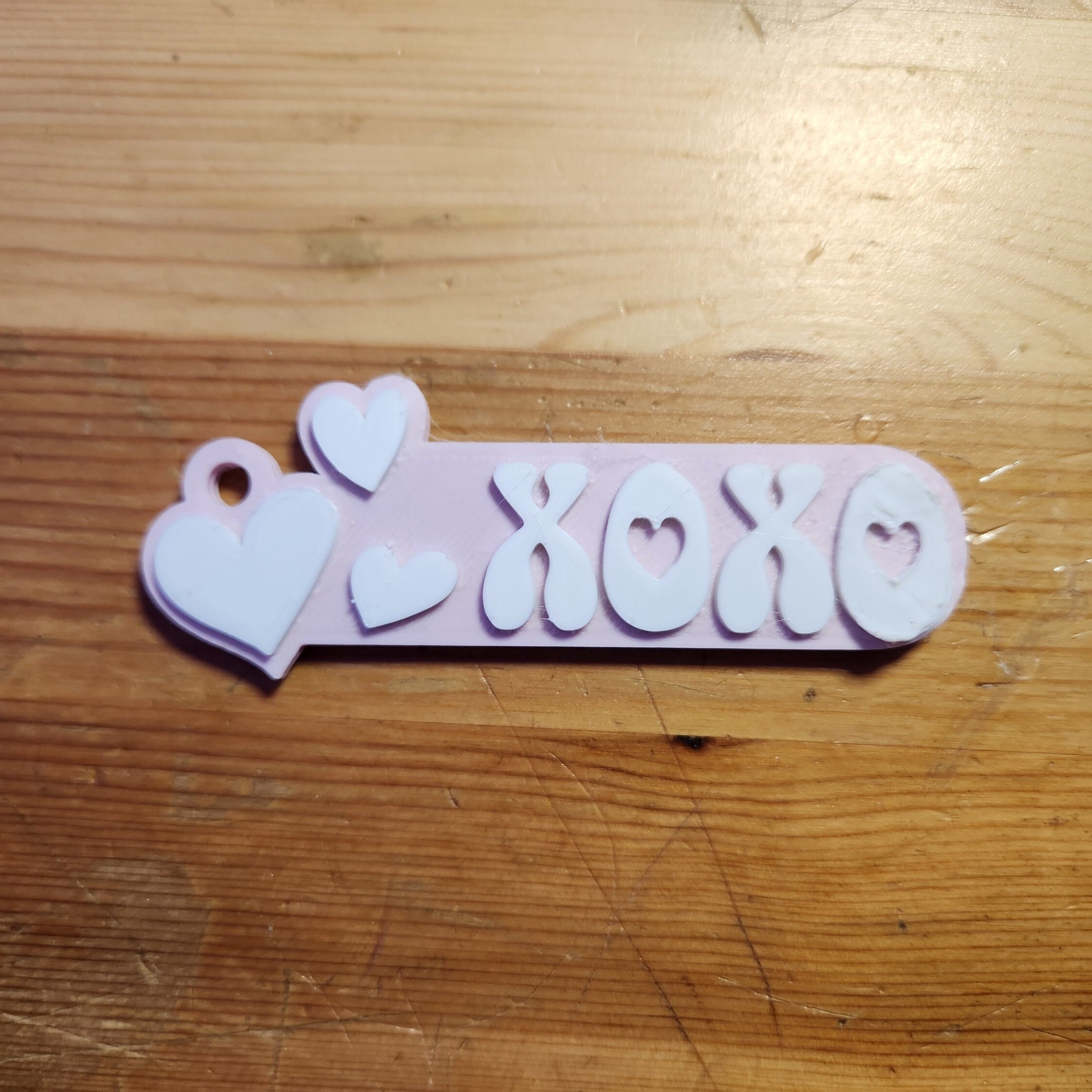 Valentines Day Keychains 3D Printed Keychains Valentines Day - Etsy