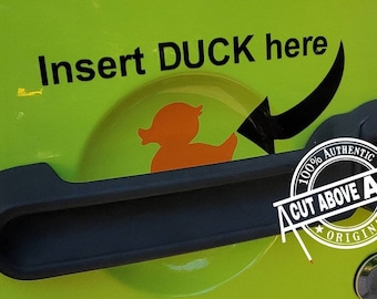 Insert DUCK Here Decal