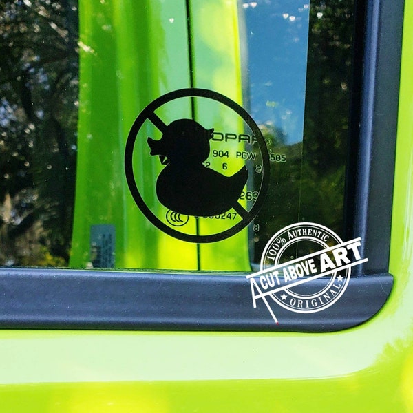 NO DUCKs Decal