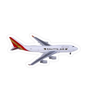 Kalitta Air 747-400  Vinyl Sticker