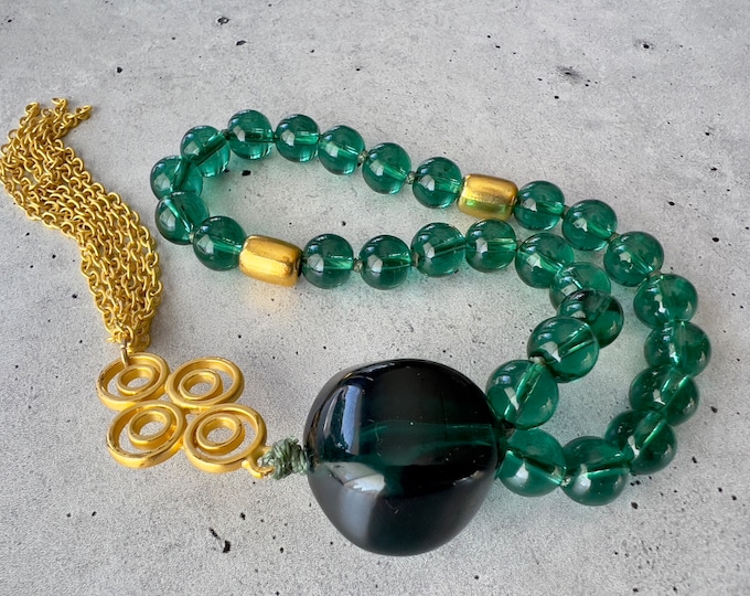 The Mini Mala of Growth - Czech Glass