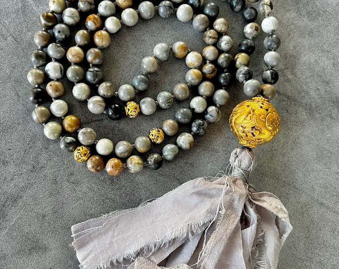 The Mala of Friendship - Picasso Jasper