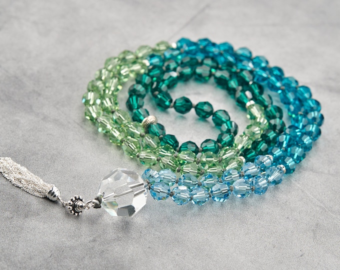 The Mala of Balance and Harmony - 108 Swarovski Crystal Mala