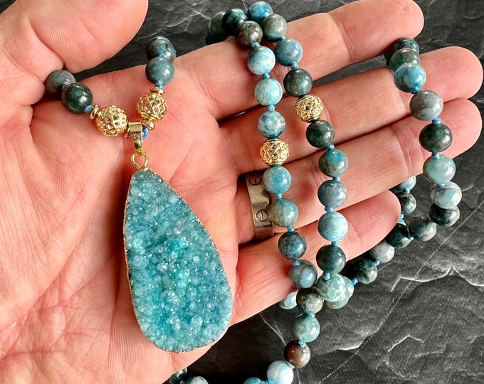 The Manifestation Mala - Apatite