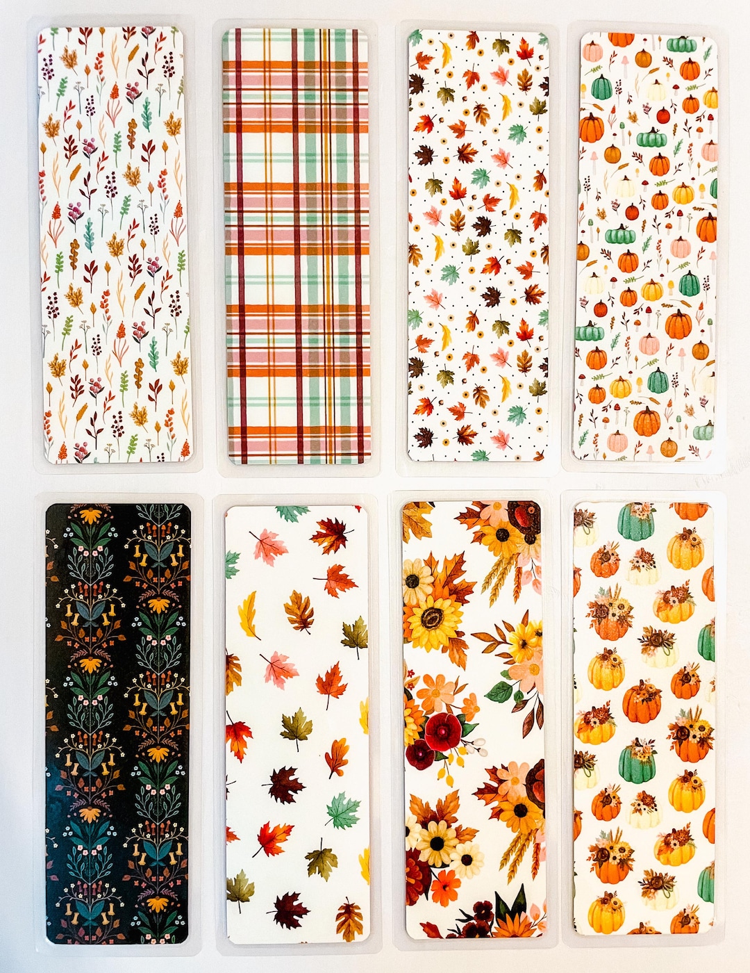 Pretty Pink Fall - Autumn - Pumpkin - Double Sided Laminated Cardstock ...