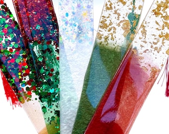 Resin Bookmarks - Christmas