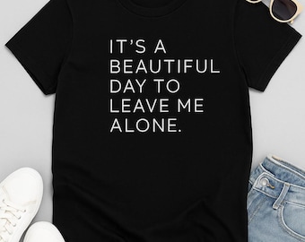 Sarcastic Introvert T-Shirt – Funny Quote Unisex Tee
