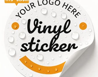 Custom Waterproof Vinyl Stickers: Business Branding, Bulk Discounts