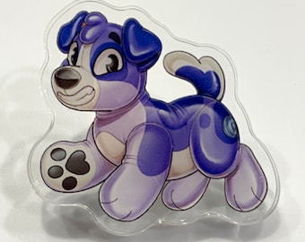 Pool Toy Acrylic Pin