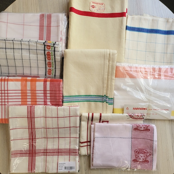 Vintage Tea Towels Etsy