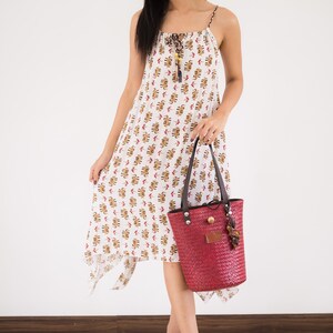 Very soft, light and unique fabric, flowy and feminine with delicious silky touch .