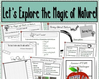 Exploring Nature, Nature Study Curriculum, Seasons, Exploring Outdoors, Nature Learning Activities
