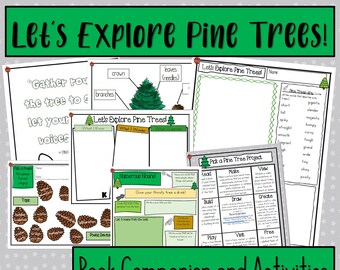 Pick a Pine Tree Book Companion | Christmas Book Study | Learn about Pine Trees | Christmas Learning