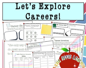 Jobs and Careers Unit Study, Learn About Jobs and Careers, Career Learning Activities