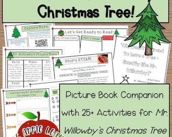 Mr. Willowby's Christmas Tree Picture Book Study, Christmas Activities, Holiday Learning, Reading, Homeschool