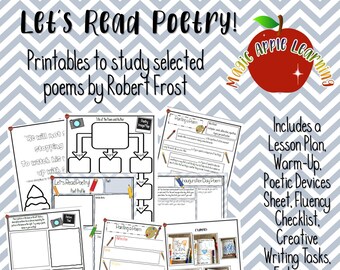 Robert Frost Poëziestudie, Biografiestudie, Poëzie, Projecten en Activiteiten, Unitstudie