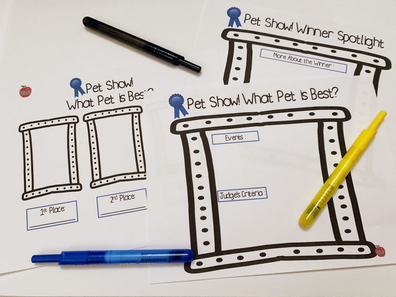 Pet Themed Learning Pack, All About Pets, Pets Unit Study - Etsy