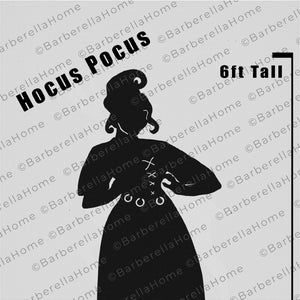 6ft Sanderson Sister/hocus Pocus Witches Template When Made. Printable ...